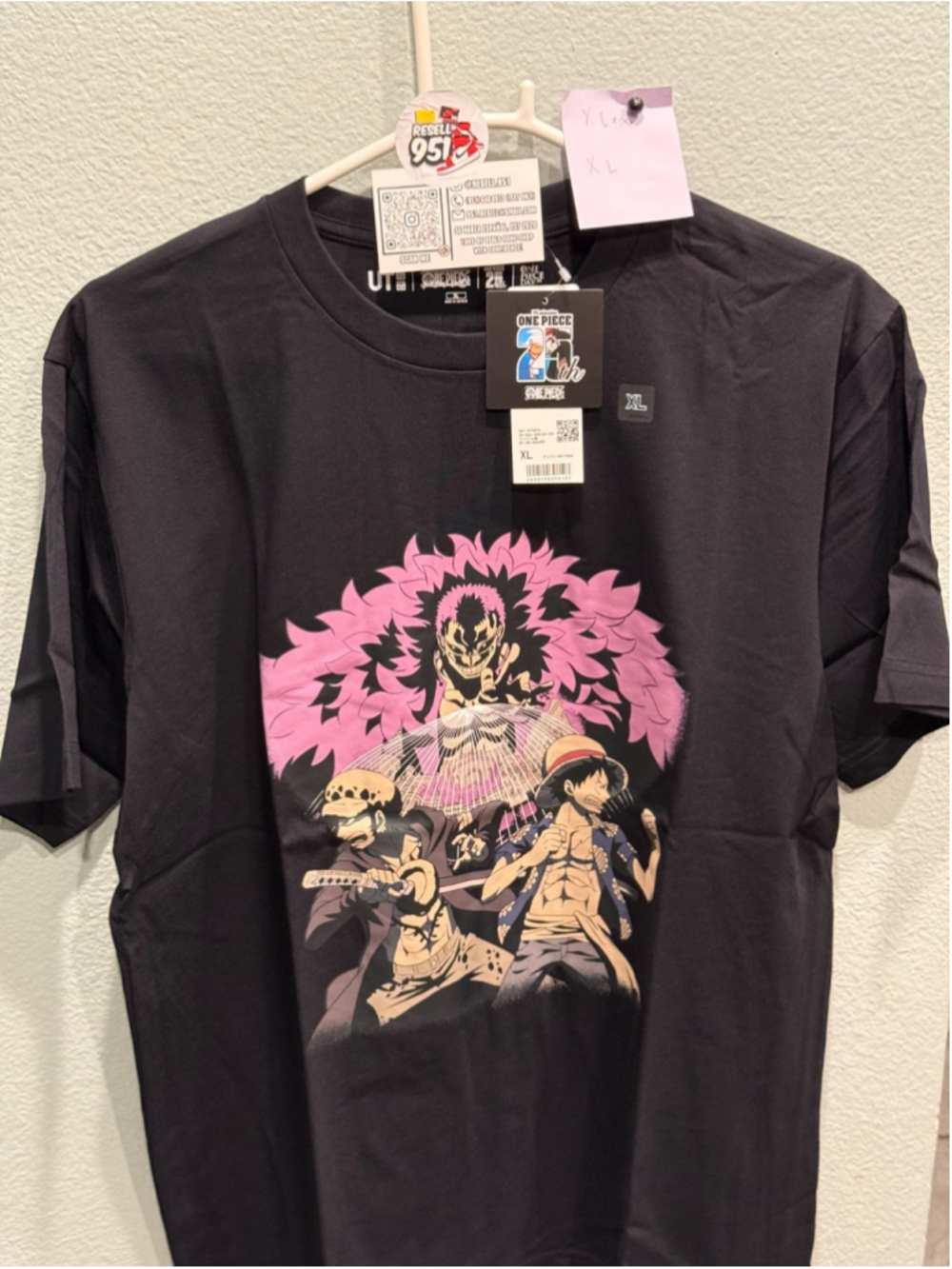 UNIQLO One Piece Flamingo Graphic Tee X-Large 341-473494